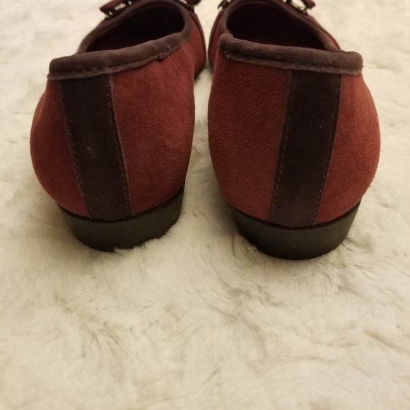 Sofft Flats Burgundy Polina Shoes Size 9 - Picture 6 of 7